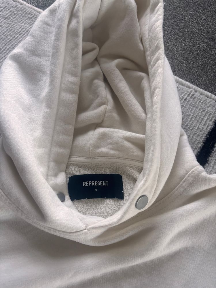 Represent White Hoodie image 3