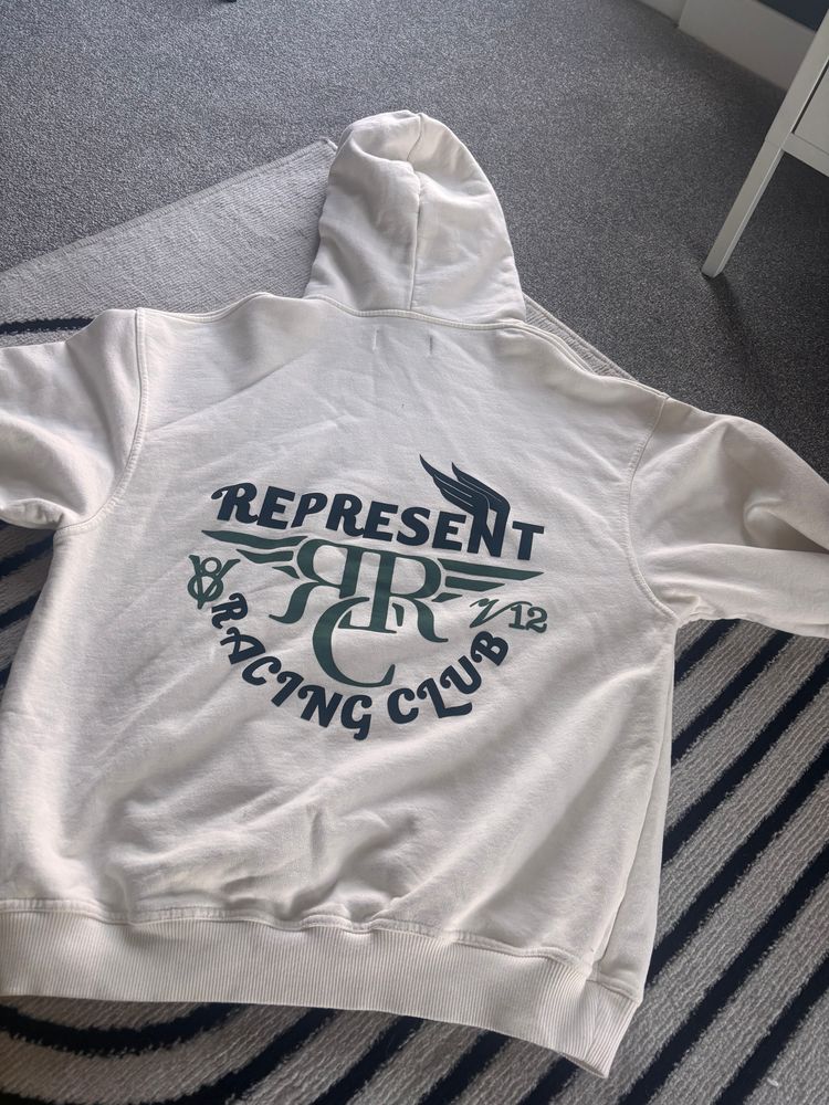 Represent White Hoodie image 5
