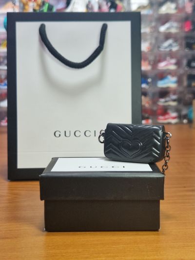 Gucci Black Leather Mini Bag