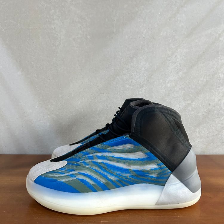 KIDS Yeezy QNTM BSKTBL | Frozen Blue | GZ8871 | UK 3 / US 3.5 imagen 9