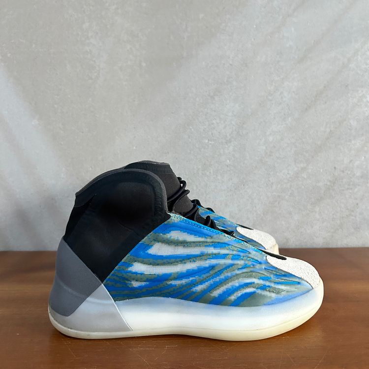 KIDS Yeezy QNTM BSKTBL | Frozen Blue | GZ8871 | UK 3 / US 3.5 imagen 12