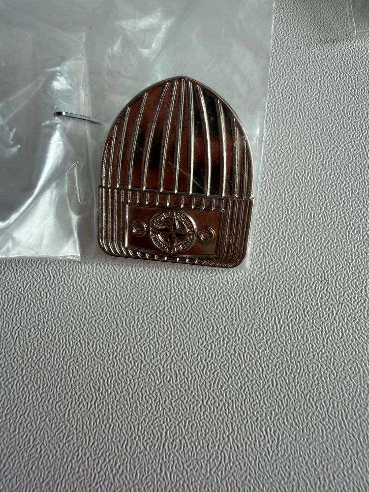 Stone island Metal Pin Badge