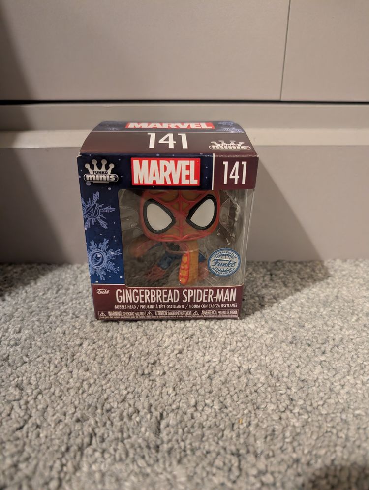 Marvel Gingerbread Spider-Man Funko Pop