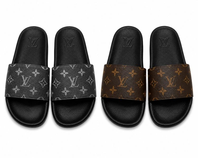 Louis Vuitton Louis Vuitton Monogram Slide Sandals product image