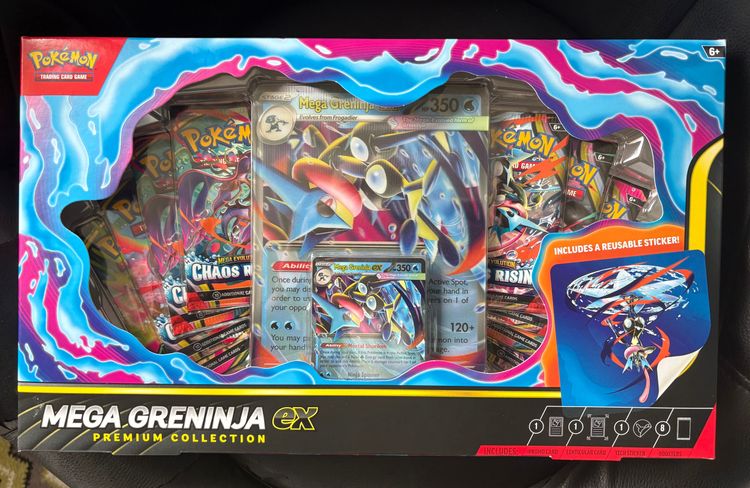 Pokémon Mega Greninja Ex Premium Collection product image