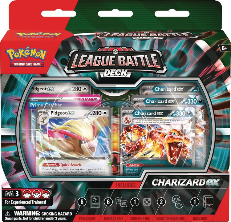 Pokémon Mazzo Lotte di Lega Charizard-ex IT SEALED product image