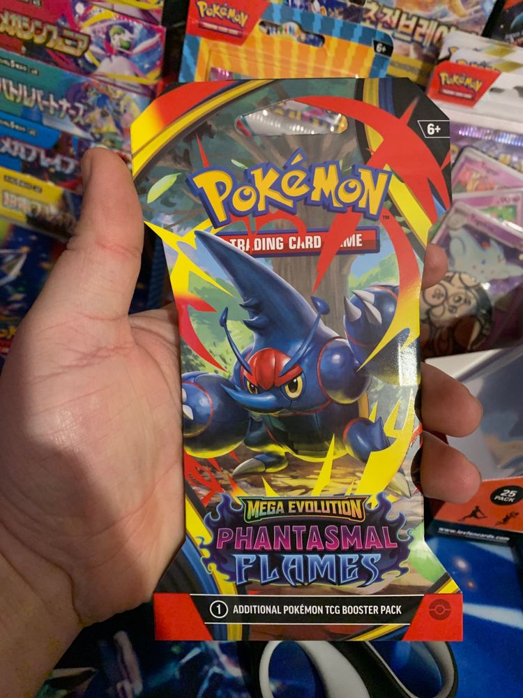 Pokémon Trading Card Game Mega Evolution Phantasmal Flames Booster Pack