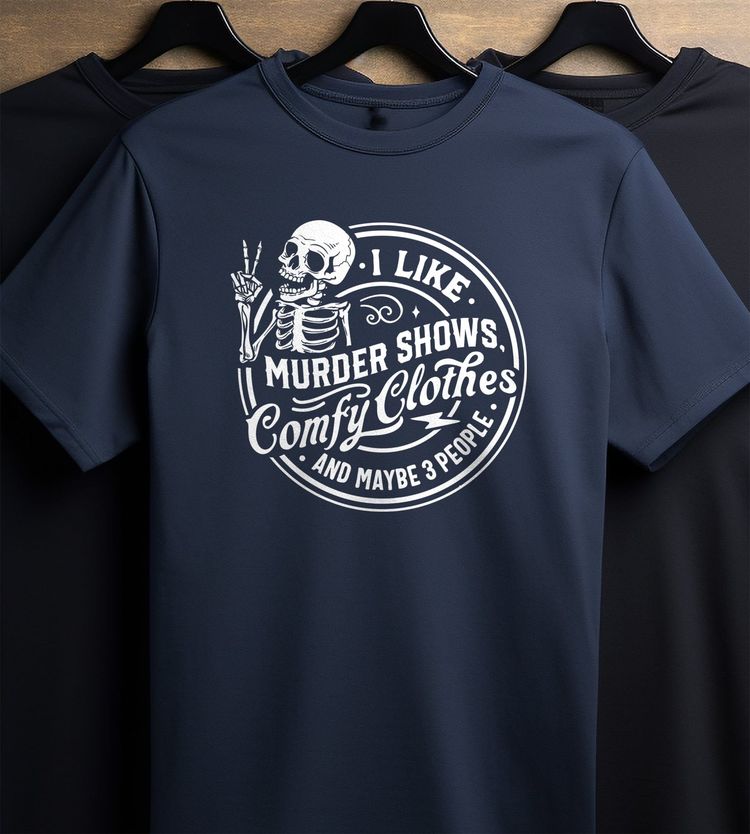I Like Murder Shows T-Shirt AU image 6