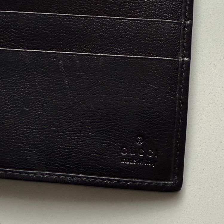 Gucci Black Leather Wallet 7