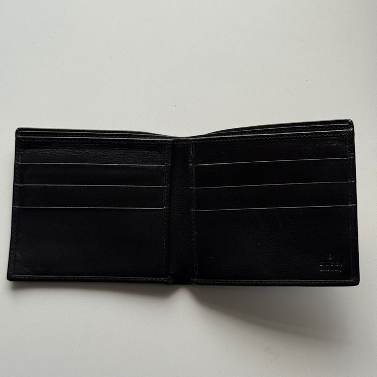 Gucci Black Leather Wallet 6