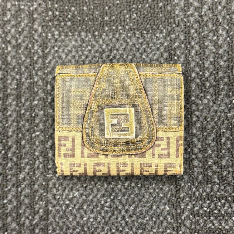 Fendi Fendi Monogram Canvas Compact Wallet product image
