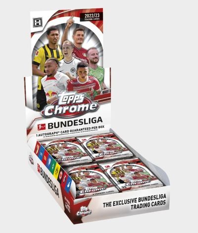 Topps Chrome Bundesliga Hobby Box 2022/23