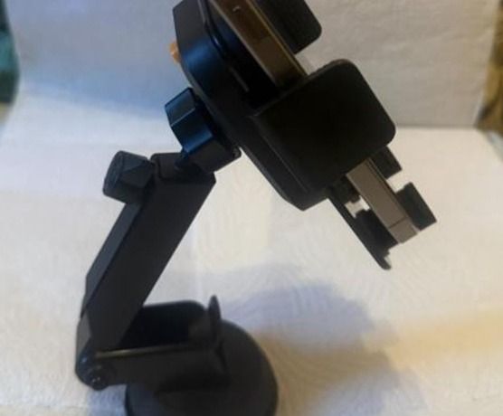 Black Adjustable Phone Holder Mount image 3