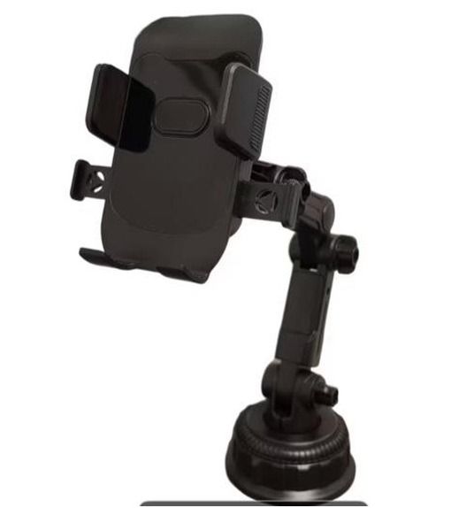 Black Adjustable Phone Holder Mount image 2