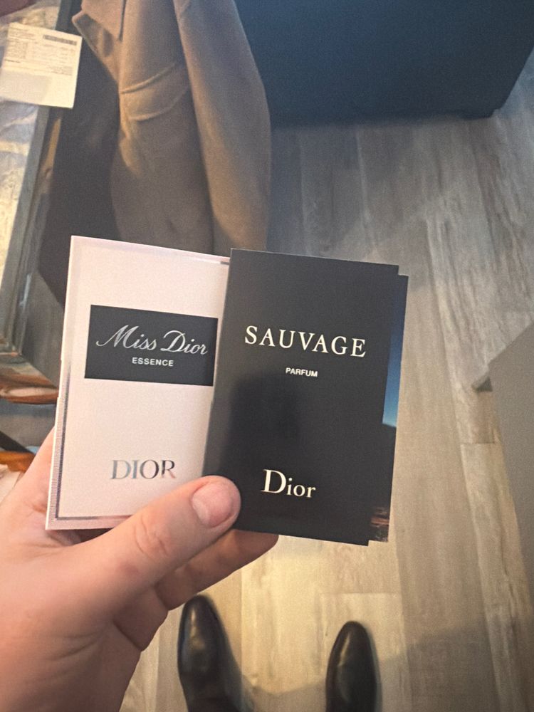Christian Dior Miss Dior Essence And Sauvage Parfum Samples product image