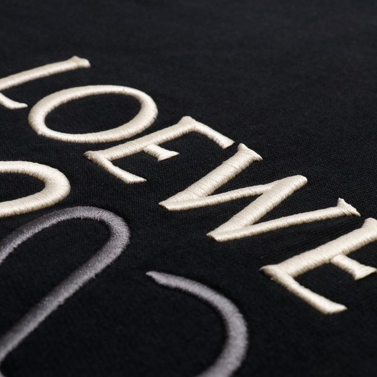 Loewe Black Sweatshirt image 8