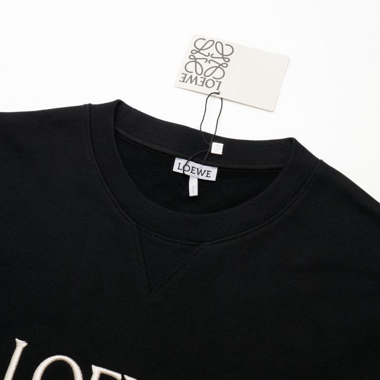 Loewe Black Sweatshirt image 7