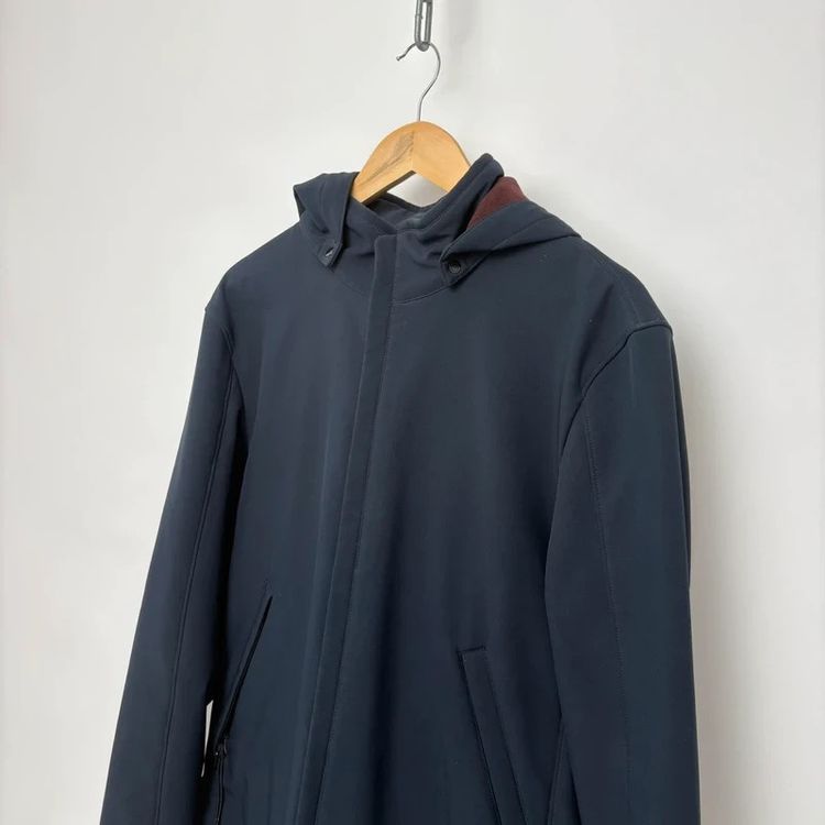 CP Company Navy Soft Shell Goggle Jacket image 3