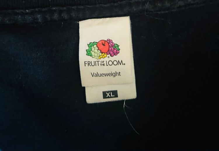 Fruit Of The Loom Black T-Shirt image 2