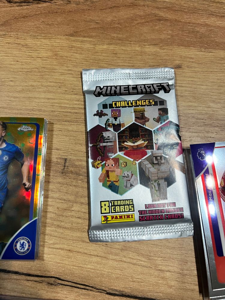 Minecraft Challenges Trading Cards Pack