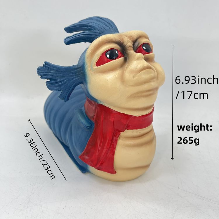 Labyrinth Worm William Latex Prop Replica Soft Toy image 2