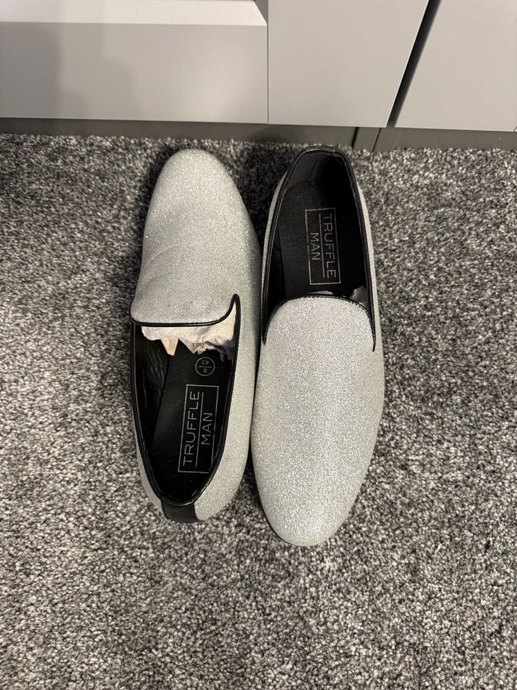 Truffle Man Silver Glitter Loafers imagen 4