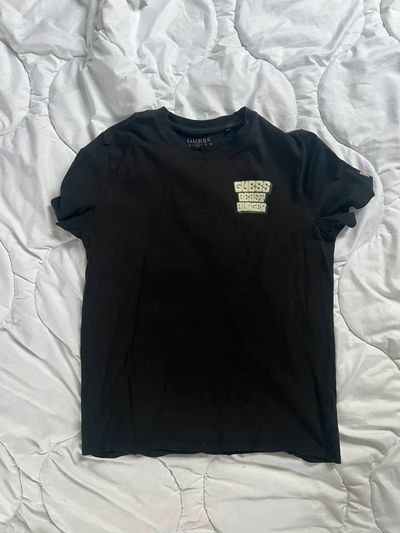 Guess Black Graphic T-Shirt