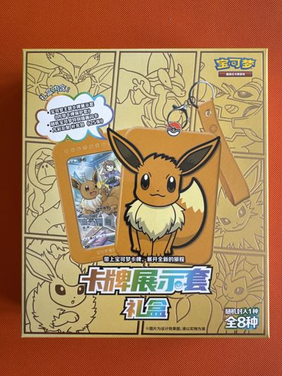 Pokemon Chinese Card Display Set Gift Box