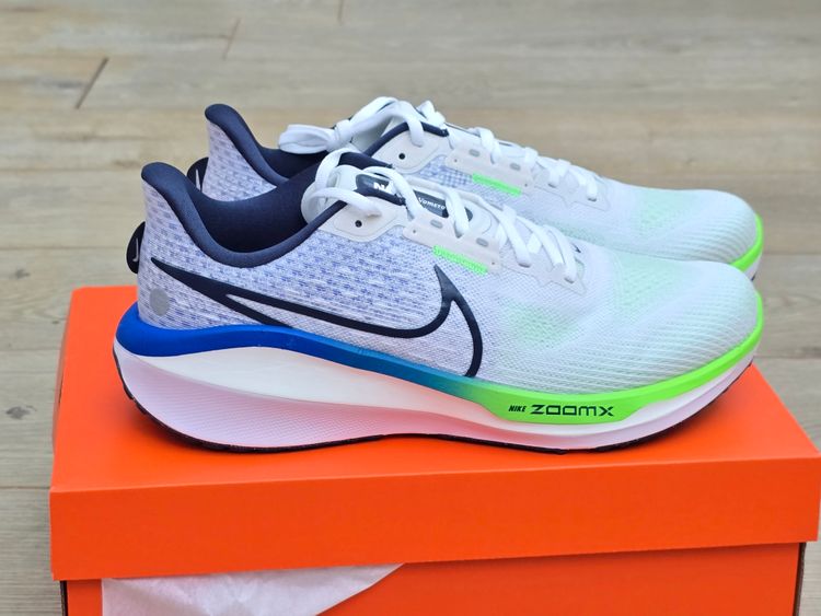 Nike Vomero 17 Running Shoes Nike Vomero 17 Men’s Size 8 ,9 ,11 UK White Thunder Blue Green FB1309-100 New 🔥