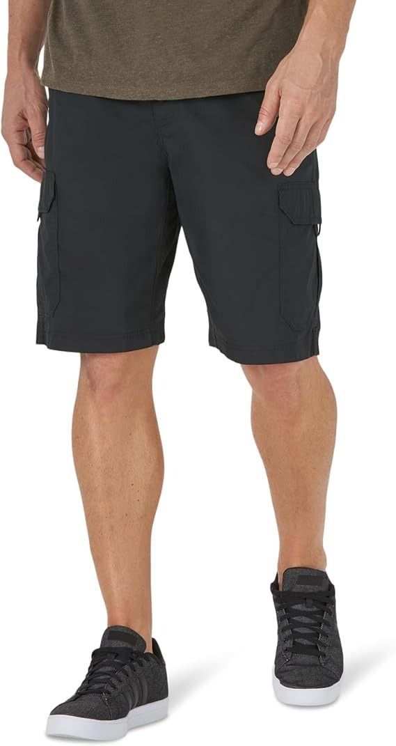 Black Cargo Shorts image 1