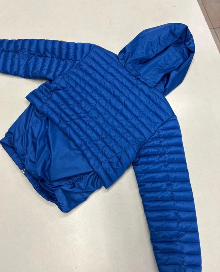 Immagine di Save The Duck Blue Ultra Light Jacket With Hood  2