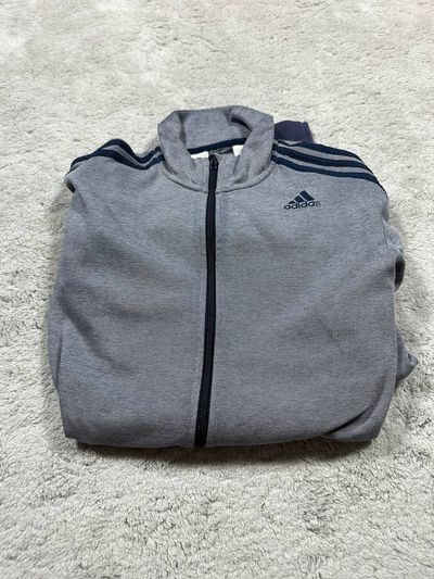 Adidas Grey Zip-Up Jacket