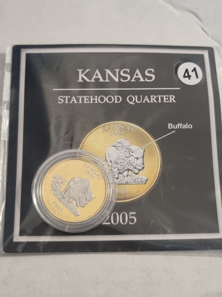 Kansas Statehood Quarter Coin