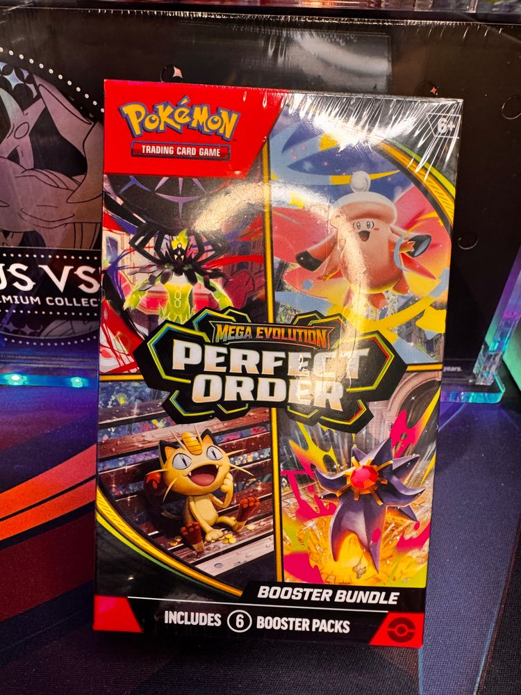Pokémon Trading Card Game Mega Evolution Perfect Order Booster Bundle