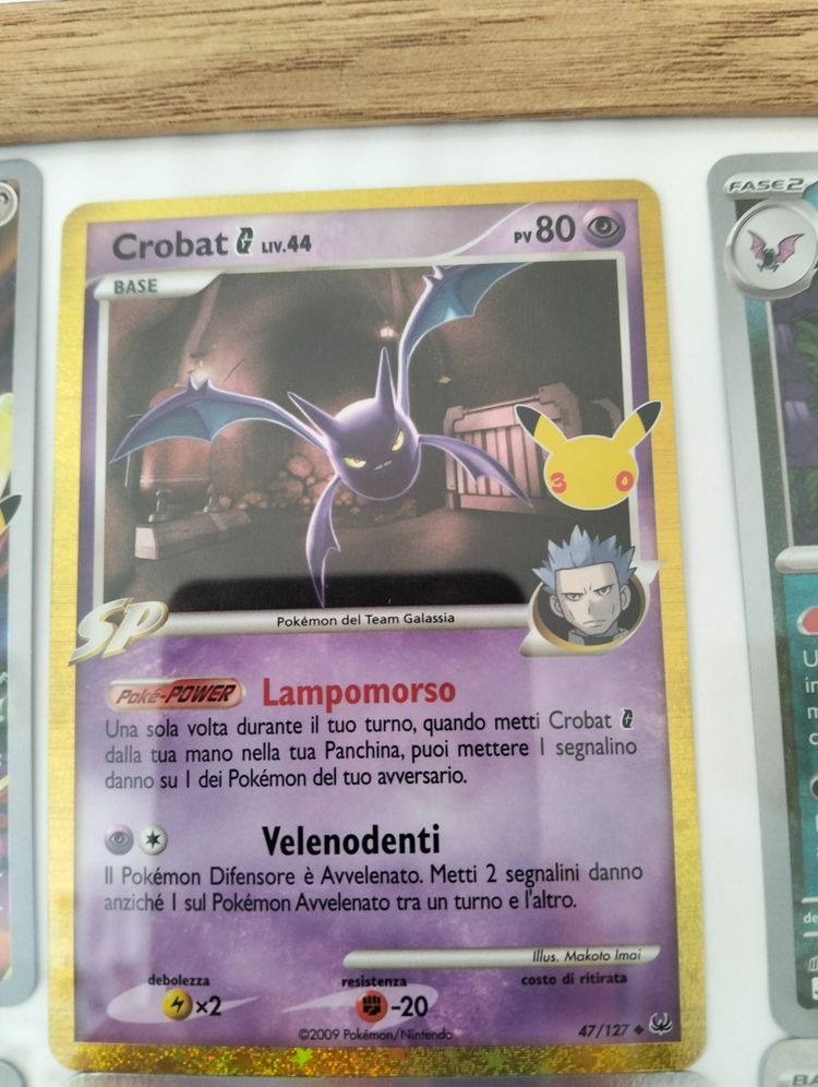 Crobat Pokémon Card obraz 1