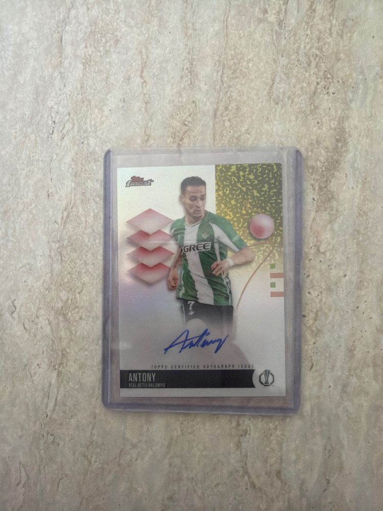 Antony Soccer Trading Card