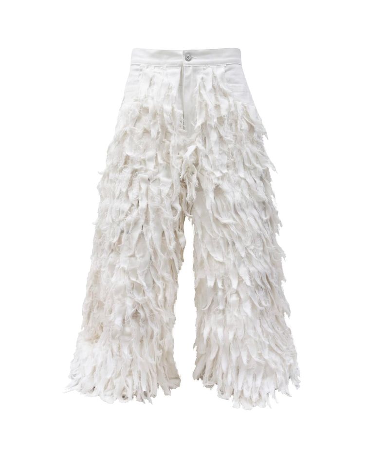 Jeans yeti upcycling White