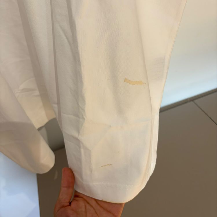 Vetements White Embroidered Haute Couture Logo Oversized T-Shirt image 7