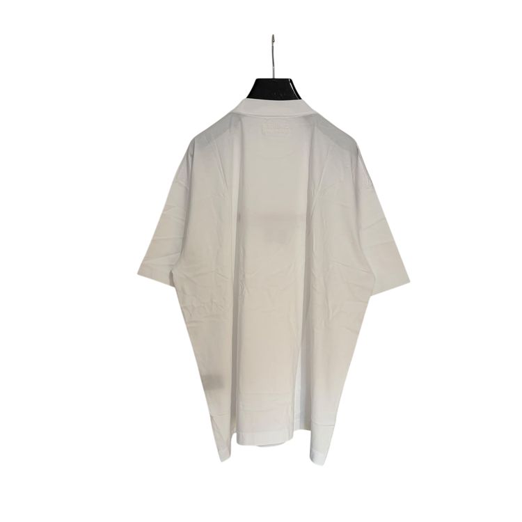Vetements White Embroidered Haute Couture Logo Oversized T-Shirt image 6