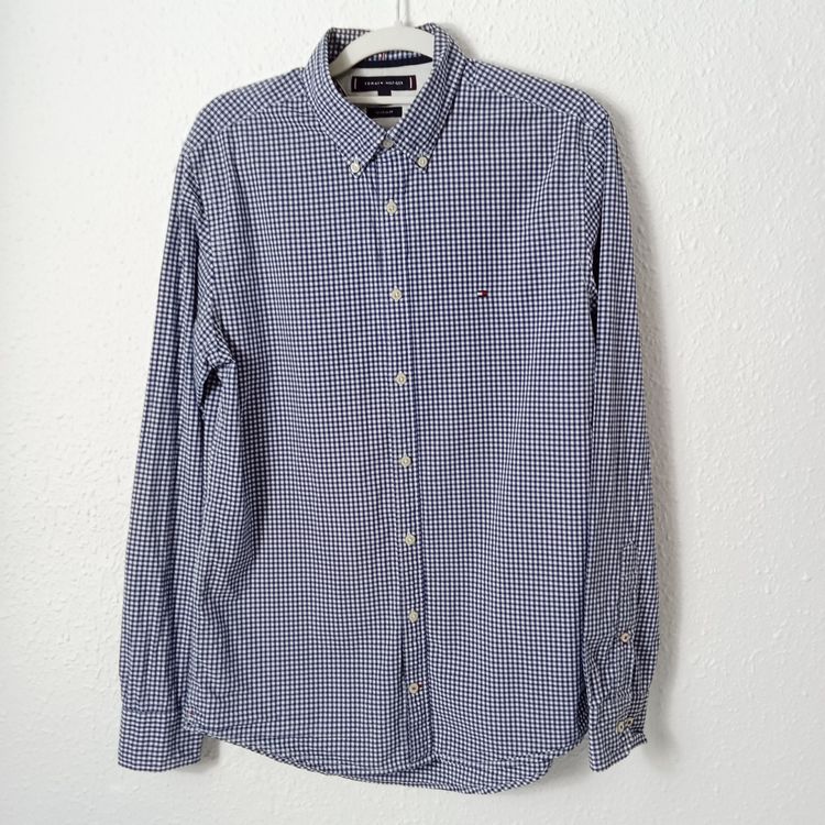 Tommy Hilfiger Blue Checkered Shirt