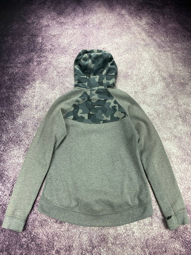 Immagine di Nike Grey Camo Hooded Zip-Up Jacket 9