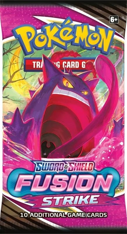 Pokémon Pokémon Sword & Shield Fusion Strike Trading Card Game Booster Pack product image
