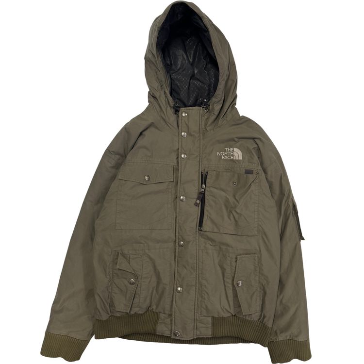 The North Face Gotham HyVent Hooded Insulated Jacket Green image 1