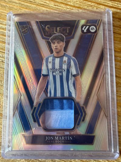 Jon Martín RC Patch Panini Select 2025-26 Select Swatches Real Sociedad