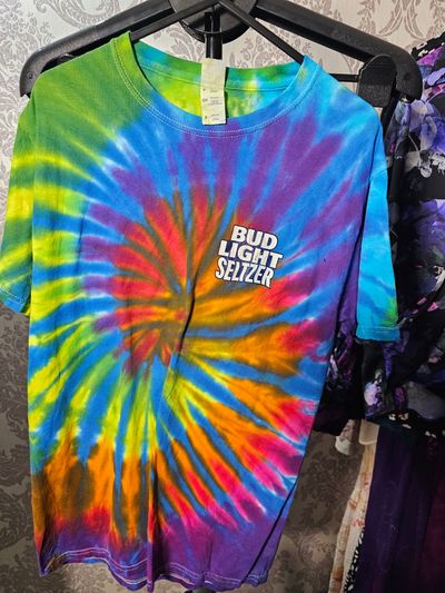 Bud Light Seltzer Tie-Dye T-Shirt