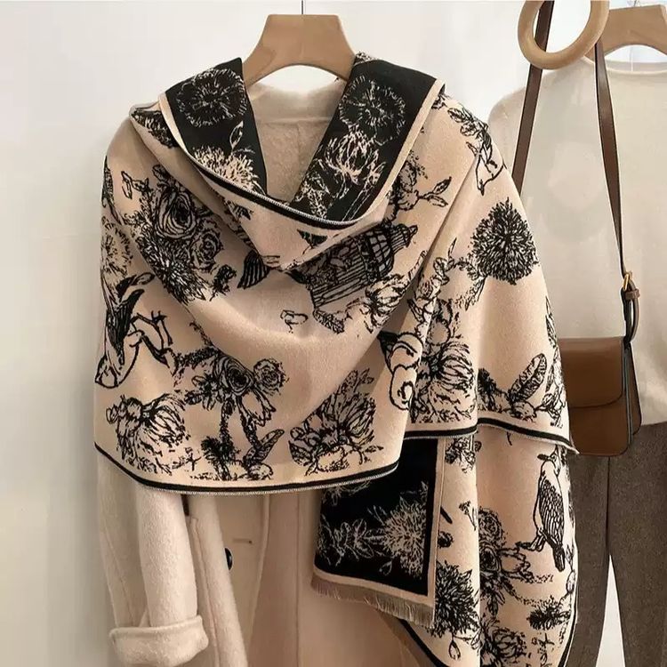 Patterned Scarves And Shawls image 2