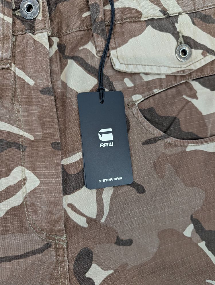 Nowe spodnie moro G-Star RAW XS bawełna utility camo streetwear military image 6