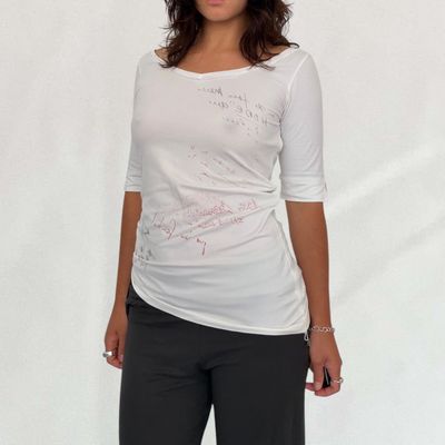 Cop Copine asymmetric T-shirt