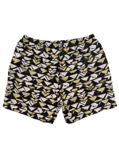 Prada Geo Print Swim Shorts (160198911)