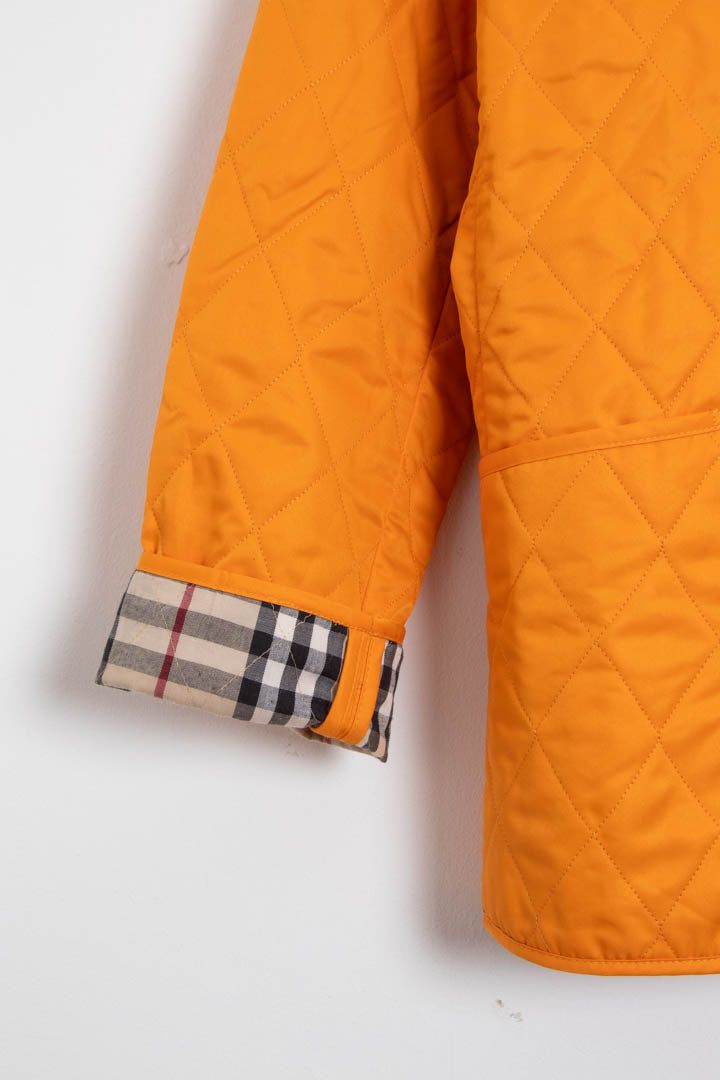 Women's Burberry Nova Check Lined Quilted Jacket (S) imagen 4